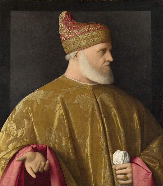 Vincenzo Catena Portrait of the Doge, Andrea Gritti